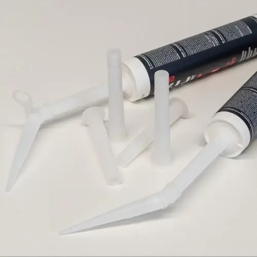 extra-long caulking nozzle